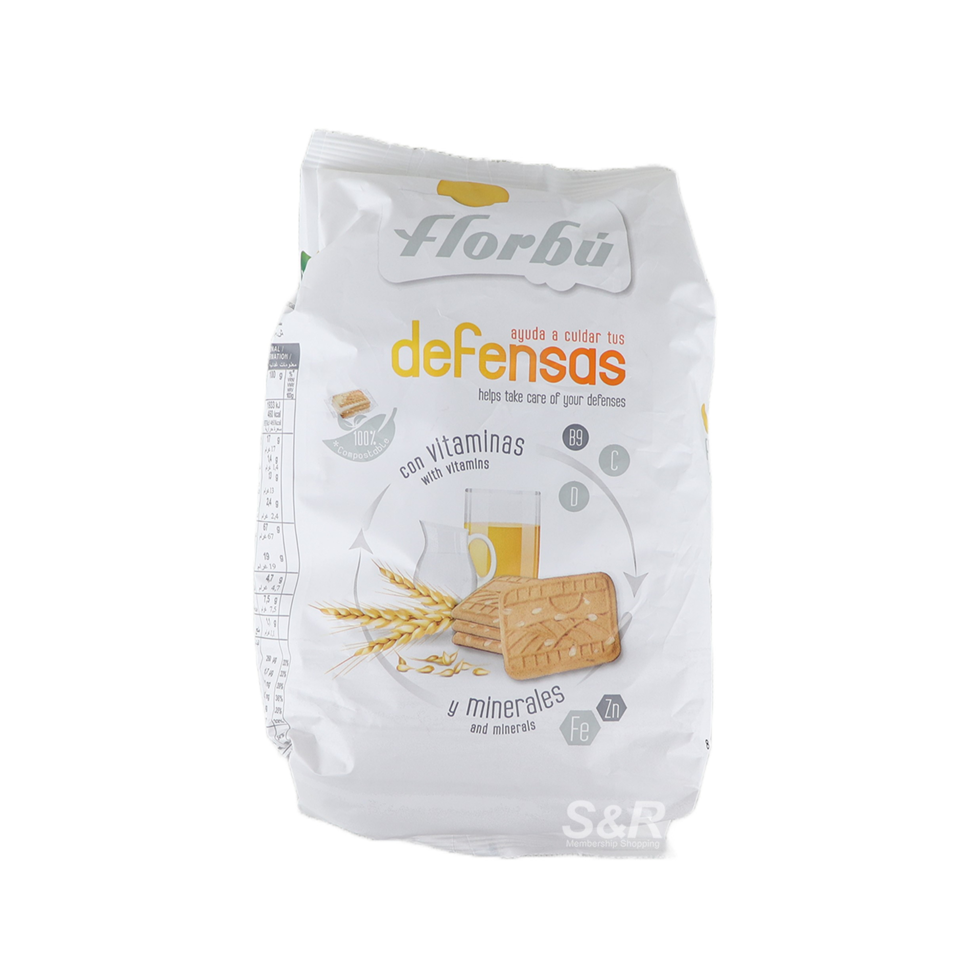 Florbu Defensas Biscuit 400g Florbu Defensas Biscuit 400g